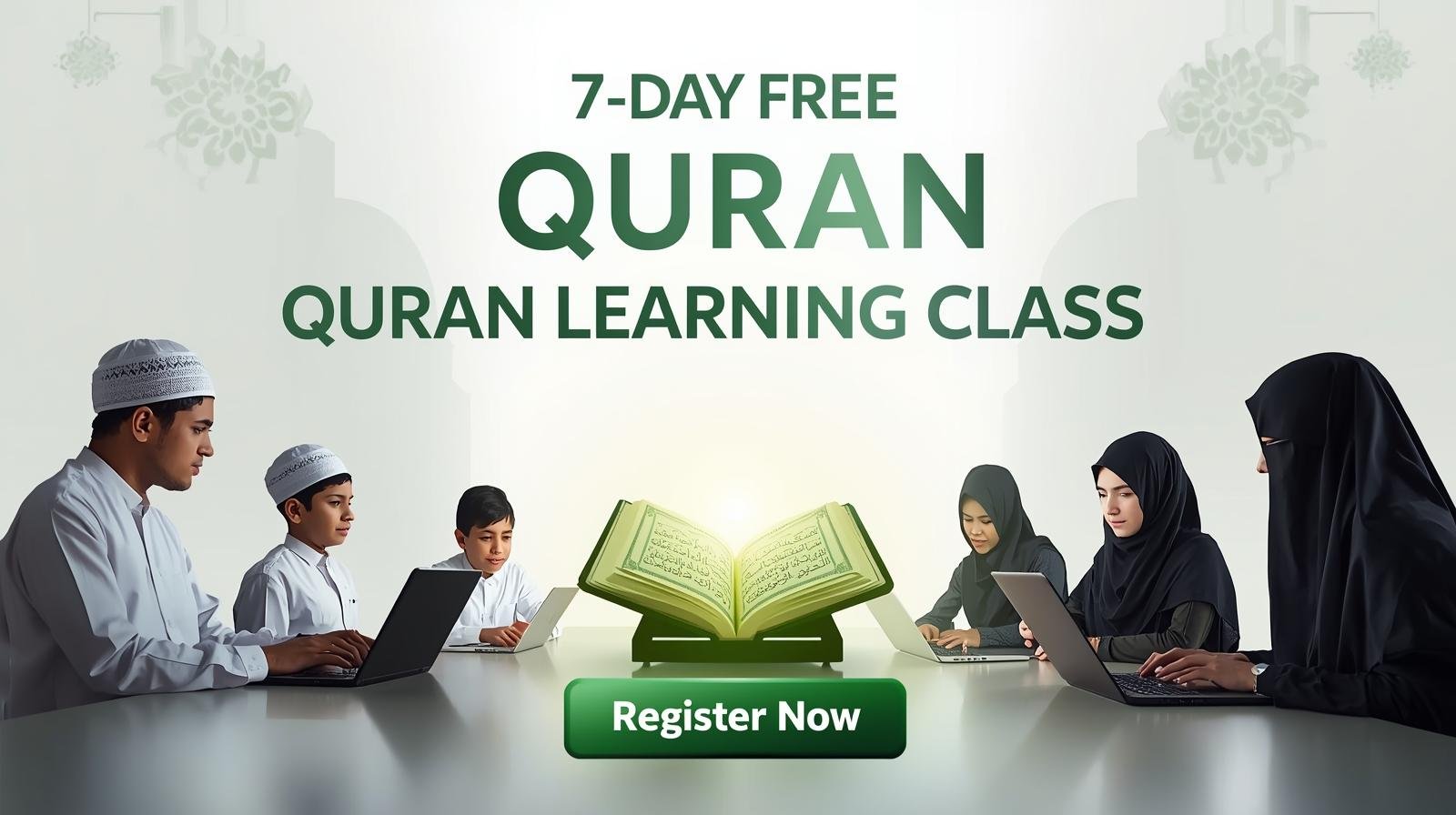 7 দিনের ফ্রী কুরআন শিক্ষা ক্লাস